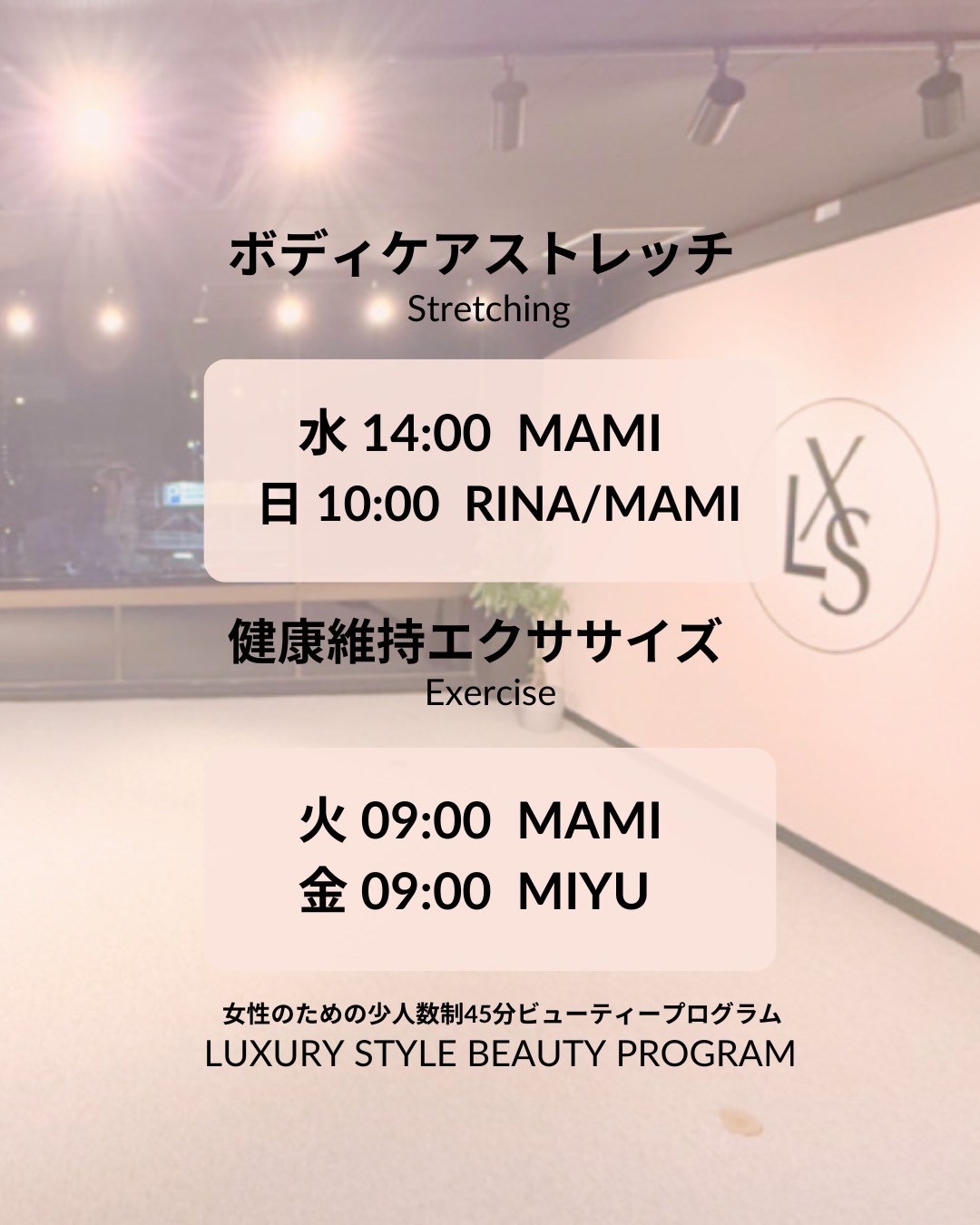 ボディケアストレッチ 健康維持エクササイズ